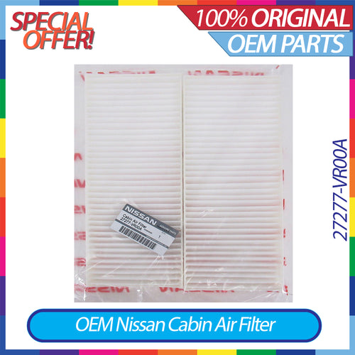 Genuine Nissan Parts - OEM Nissan Cabin Air Filter - 27277-VR00A  💠
