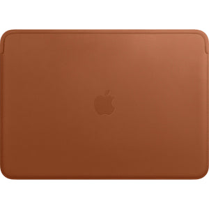 Apple - Leather Sleeve for 13-Inch MacBook - Saddle Brown